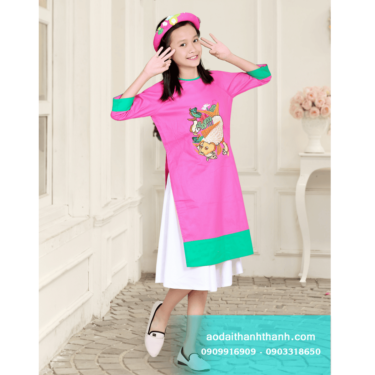 AO DÀI BÉ GÁI 09