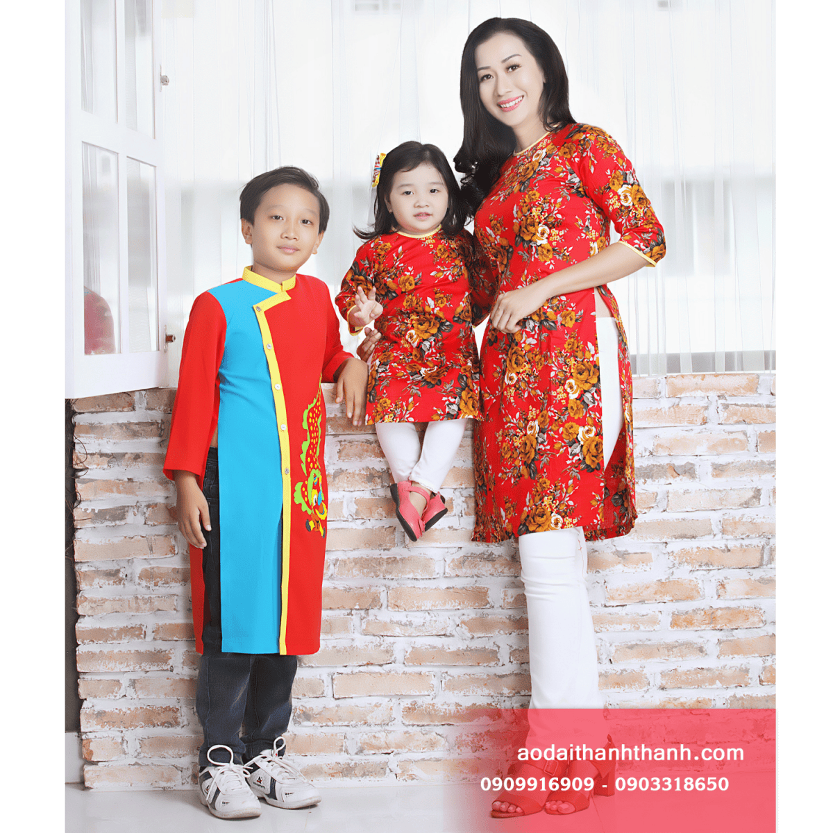 ÁO DÀI MẸ BÉ 17