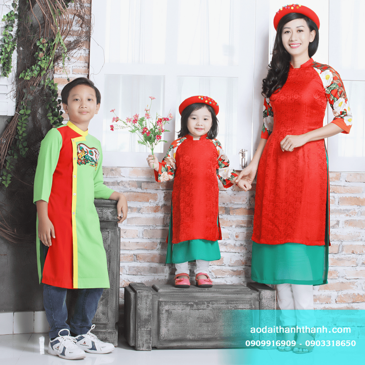 ÁO DÀI MẸ BÉ 18