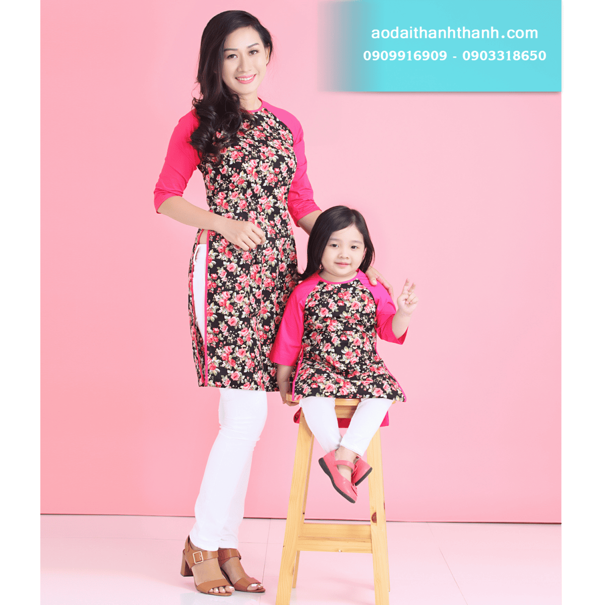 ÁO DÀI MẸ BÉ 19