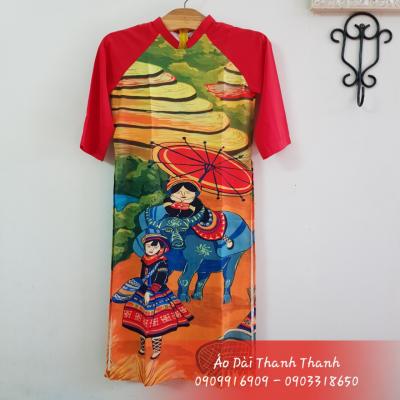 Áo Dài in 3D núi rừng Tây Bắc